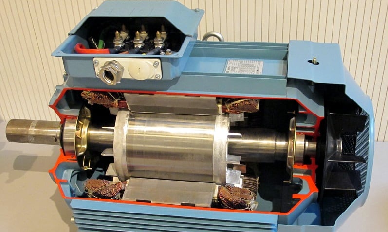 Single-phase, two-phase and three-phase motors